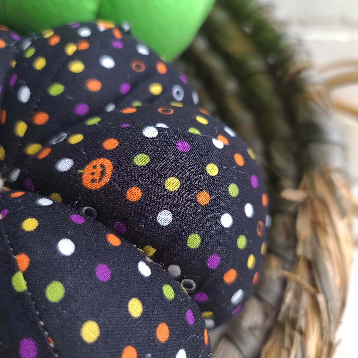 Polka Dot Pumpkin Trio