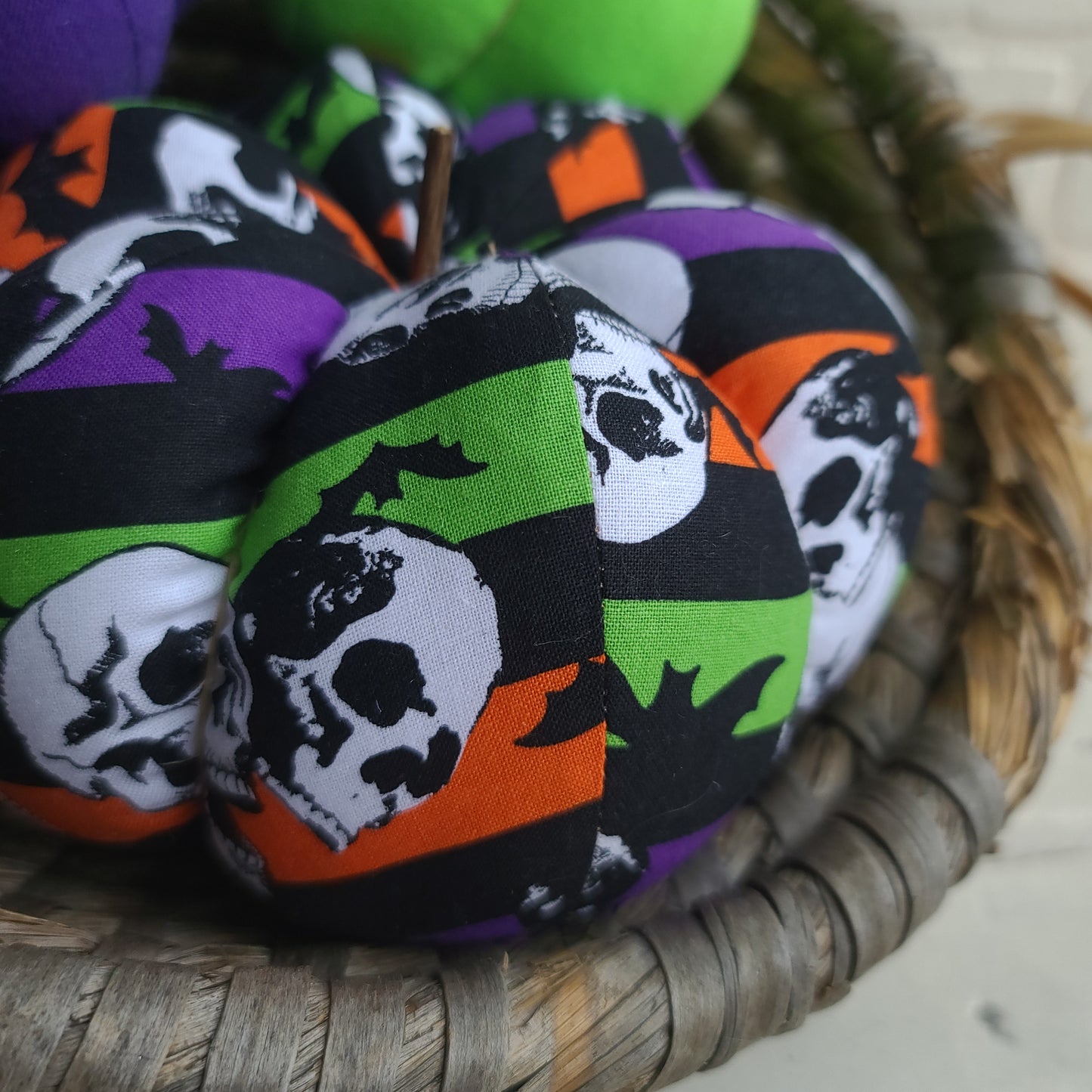 Skull Pumpkin Trio
