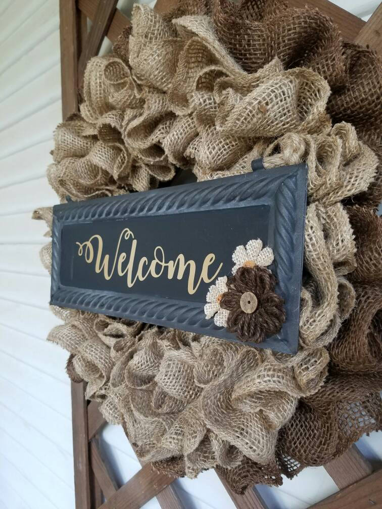 Fall Welcome Wreath