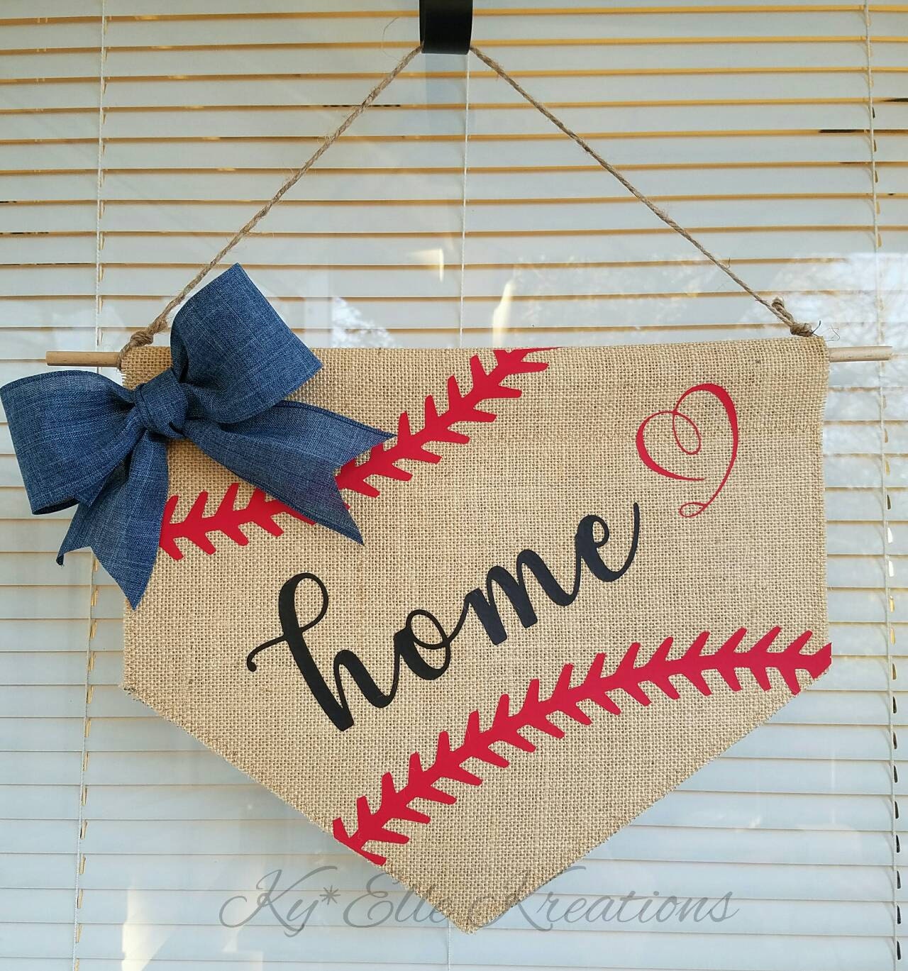 Baseball Home Plate Garden Flag