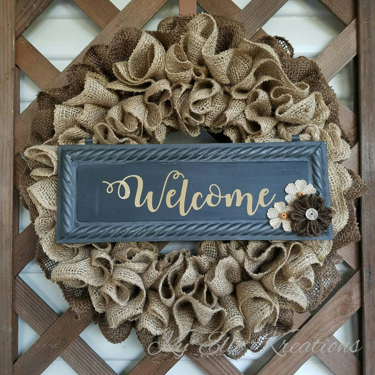 Fall Welcome Wreath