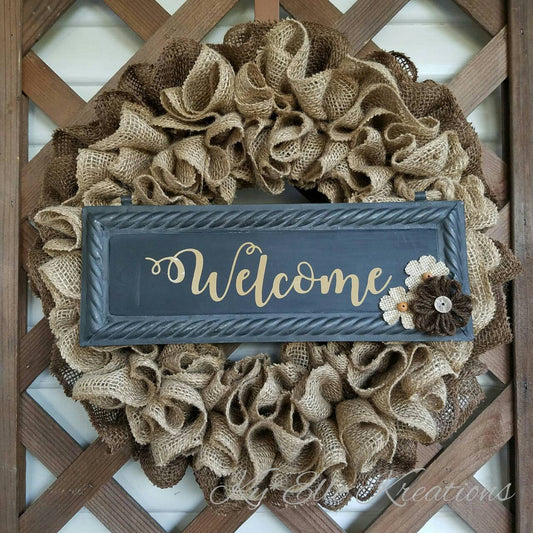 Fall Welcome Wreath