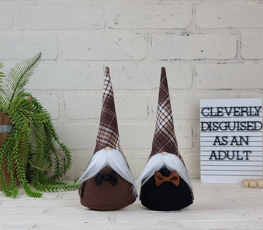Fall Plaid Gnome