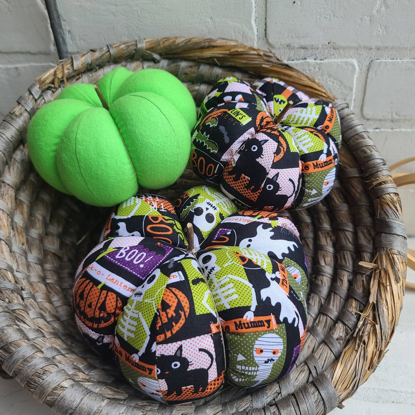 Halloween Pumpkin Trio